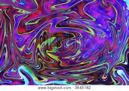 Psychedelický abstrakt