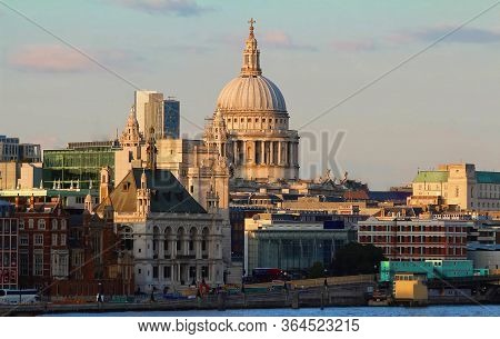 The Famous St Paul's Cathedral , London, United Kingdom.