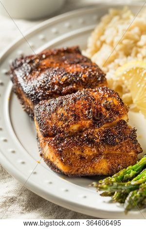 Homemade Blackened Mahimahi White Fish