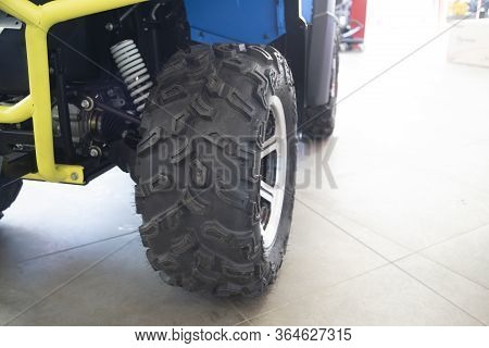 Atvs. All-terrain Vehicles. Motorcycle Shop. Repair And Maintenance Of Atvs.
