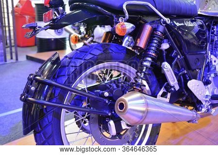 Pasig, Ph - March 9 - bristol Classic 400i Motorcycle At Ride Ph Motorcycle Show On March 9, 2019 In