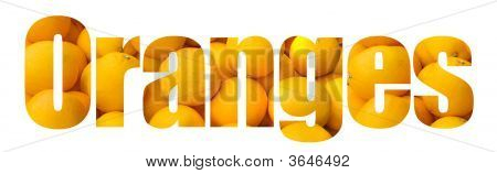 Appelsiner i ord