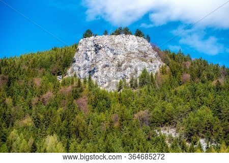 Cerenova Rock Located In Choc Hills In Liptov Area, Slovakia