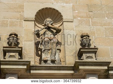 Historical Sculpture From Rosenborg Palace, Denmark, Copenhague