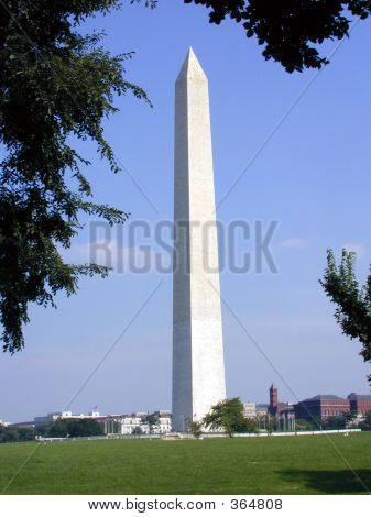 Washington Monument With Smithsonian
