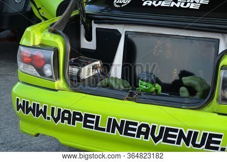 Pasig, Ph - Nov 17 - Mitsubishi Lancer At Vapin Wheels Car Show On November 17, 2018 In Pasig, Phili