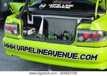 Pasig, Ph - Nov 17 - Mitsubishi Lancer At Vapin Wheels Car Show On November 17, 2018 In Pasig, Phili