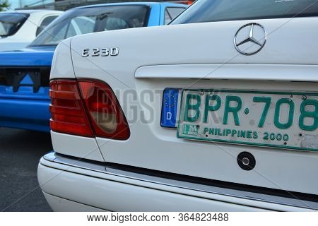 Pasig, Ph - Nov 17 - Mercedes Benz E230 At Vapin Wheels Car Show On November 17, 2018 In Pasig, Phil
