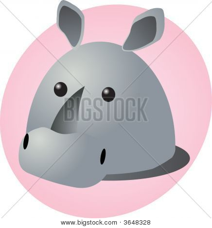 Rhino-Cartoon