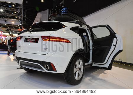 Pasay, Ph - Oct 27 - Jaguar E Pace Suv At Philippine International Motor Show On October 27, 2018 In