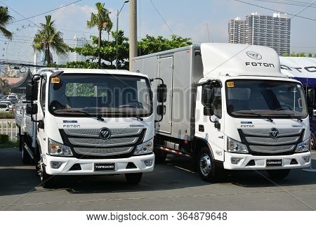 Pasay, Ph - Oct 27 - Foton Tornado Truck At Philippine International Motor Show On October 27, 2018 