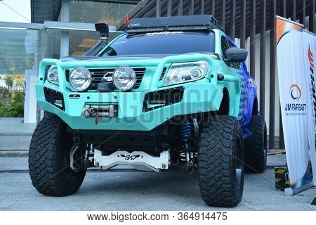 Pasig, Ph - May 18 - Nissan Navara Pick Up At 1st U Trip Rebuilt Truck Show On May 18, 2019 In Pasig