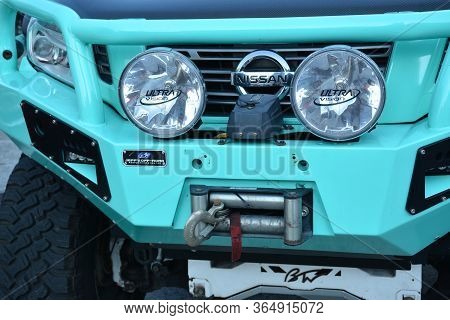 Pasig, Ph - May 18 - Nissan Navara Pick Up At 1st U Trip Rebuilt Truck Show On May 18, 2019 In Pasig