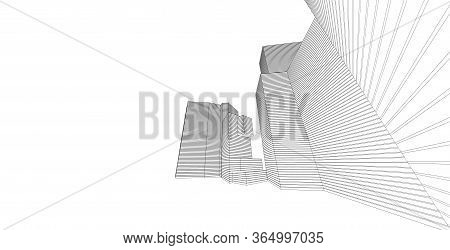 Abstract Background Modern Architectural Scenery Lines, Modern, Staircase, Stair.