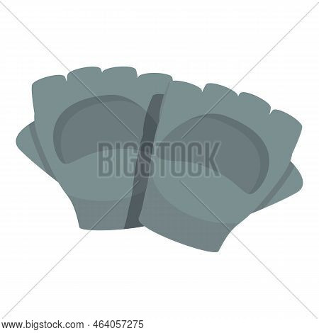 Bike Gloves Icon Cartoon Vector. Sport Glove. Motorbike Pair