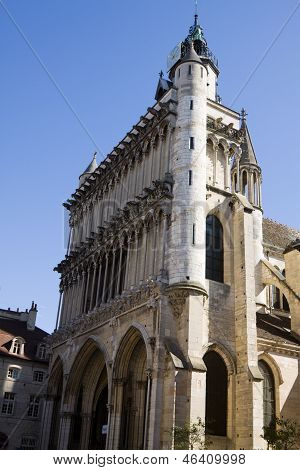 De kerk Notre Dame In Dijon, Frankrijk