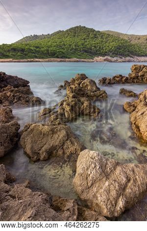 Molto Beach In Cala Rajada In Mallorca (spain)