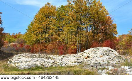 Archaeological Site The Sarkamen Imperial Palace In East Serbia