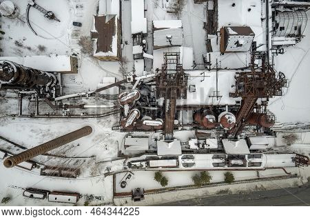 Demidov's Old Plant In Nizhny Tagil, Russia. Aerial View