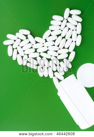 Hjertet af Tablet og Tara på grønne