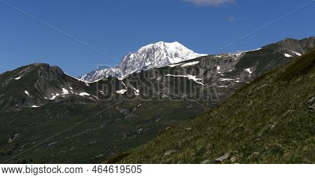 View Of Mountain In Val D'aosta