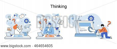 Thinking Process Of Functioning Of Consciousness, Which Determines Cognitive Activity Of Person And 