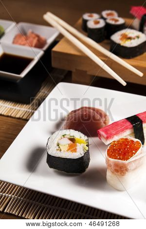 Delicious Fresh Sushi