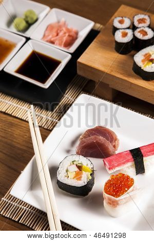 Delicious Fresh Sushi