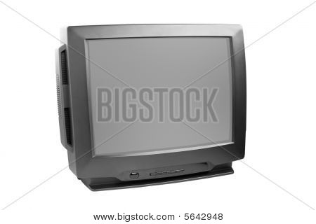Sorte Tv sæt isoleret