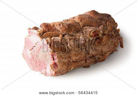 La viande de porc bouilli
