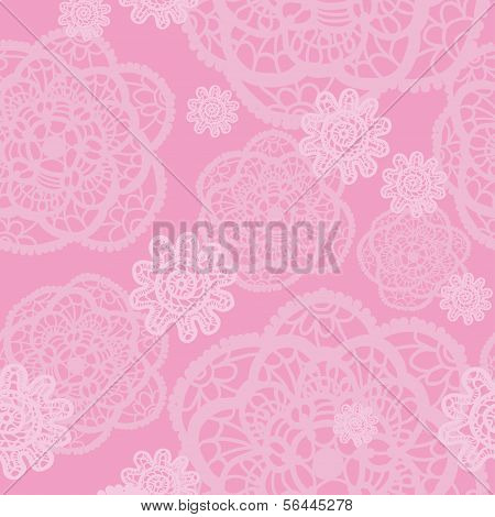 dantel ile Seamless romantik modeli