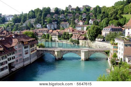 Bern, hovedstaden i Schweiz.