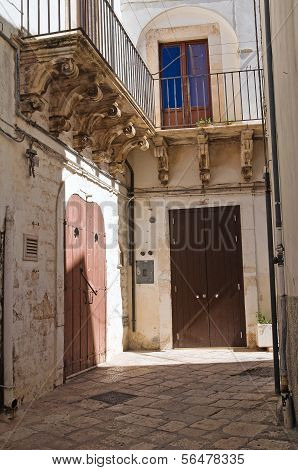 Alleyway. Noci. Puglia. Italy.