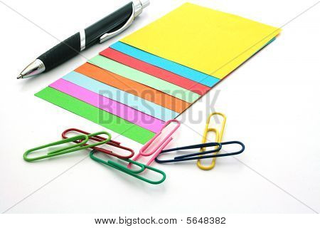 Clip di carta di colore