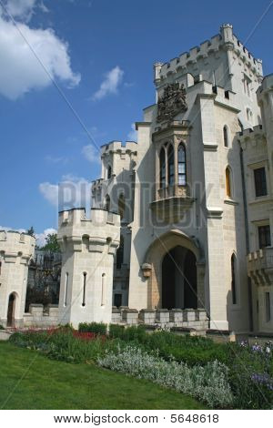 Hluboka Nad Vltavou Ñastle, Czech Republic