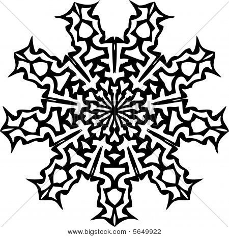 Radiální Tattoo Design
