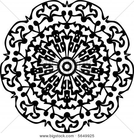 Radiální Tattoo Design