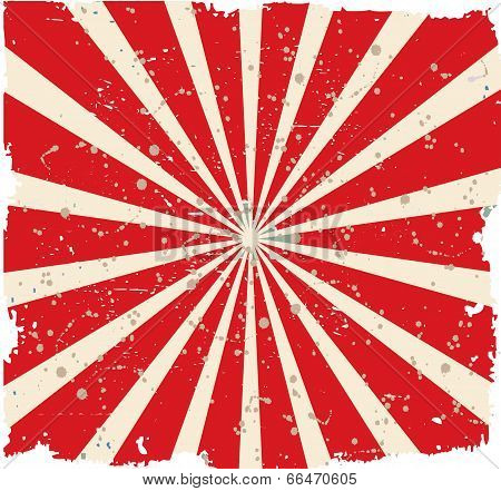 Vintage faded background. Retro red