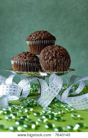 Chokolade chip muffins