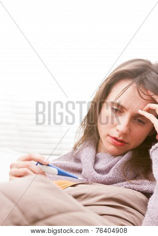 Headache And Illness Of A Young Woman