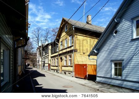 Street af gamle by