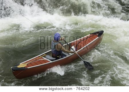 Whitewater Kayaker
