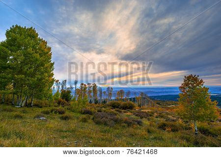 La Sal Mountain Byway In The Fall