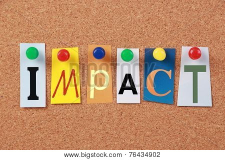 Impact Single Word