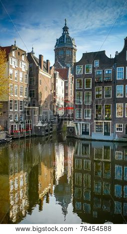 Amsterdam Old Town Buildings