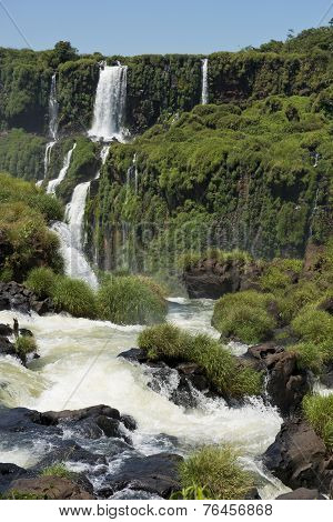 Garganta Del Diablo At The Iguazu Falls