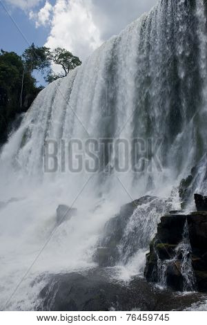 Salto Bossetti At The Iguazu Falls