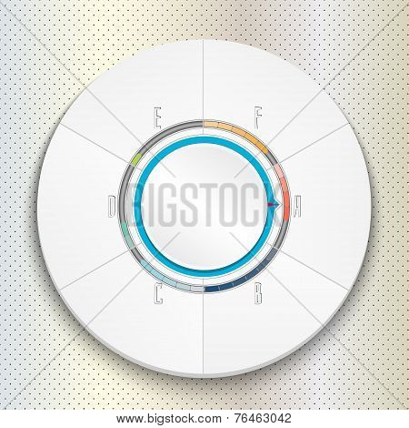 Circular Progress Bar can be used for infographics