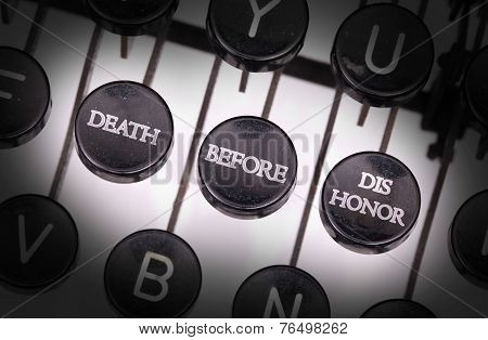 Typewriter With Special Buttons