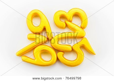 number gold